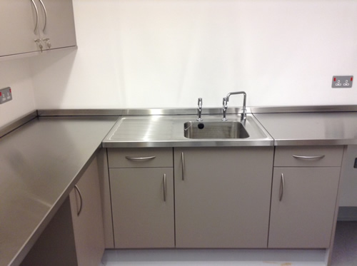 Pland supply Royal Infirmary in Wigan  with Bespoke work top solution