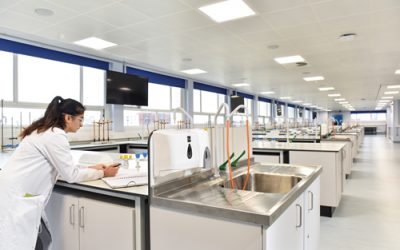 Pland Supplies Sinks to Liverpool  John Moores University STEM Laboratories