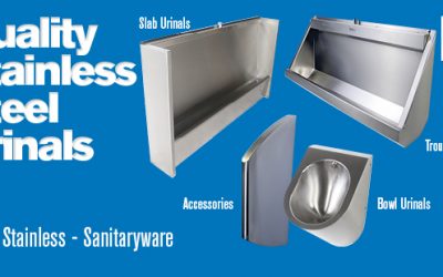 British Made Stainless Steel Urinals