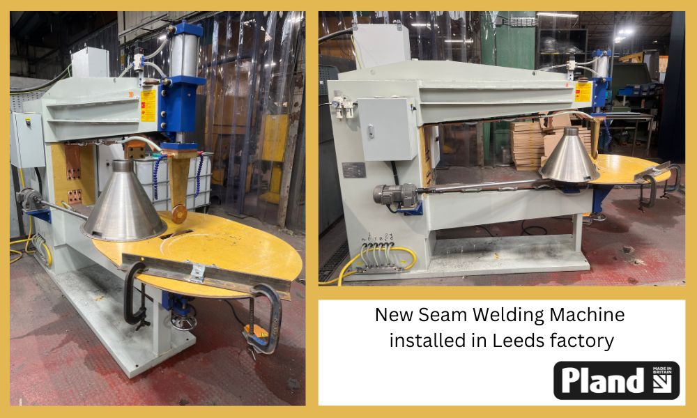 Pland invests in a new Seam Welding Machine